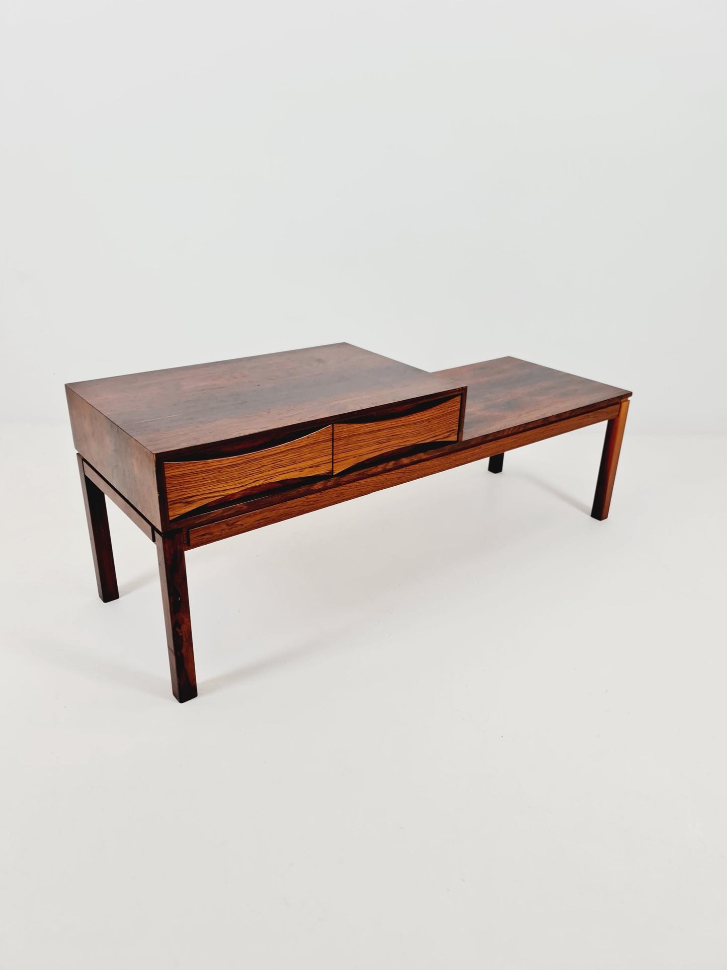 Danish teak & Rosewood telefon table/ hallway table Wards Ateljer AB Denmark, 1960s