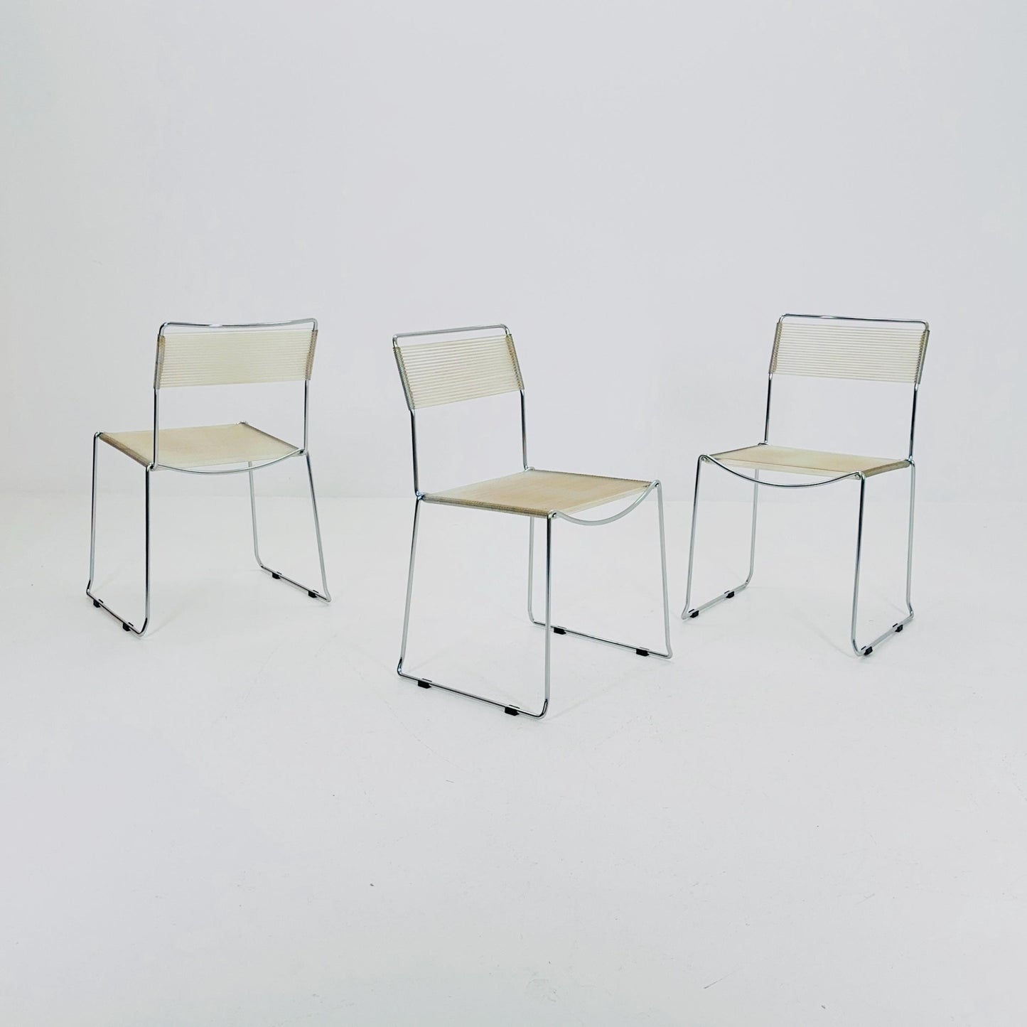 1 of 3 Mid-Century “Spaghetti” Chair by Giandomenico Belotti for Alias, 1980s, Italy