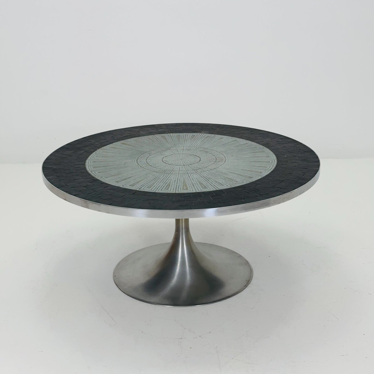 Rare Mid Century Heinz Lilienthal Tulip Coffee Table | German Brutalist Design 1970s