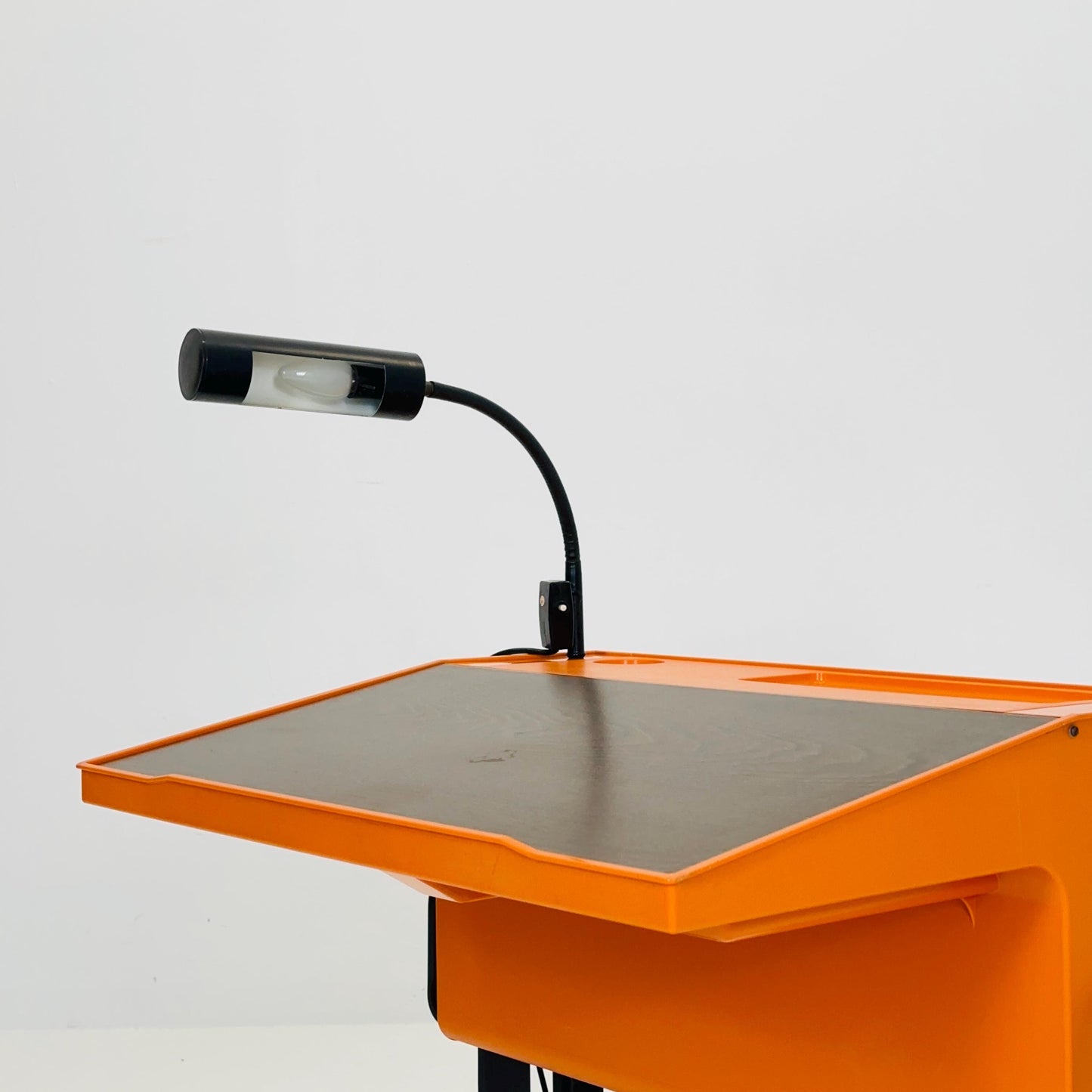 Space Age Desk in orange by Luigi Colani for Flötotto Germany 1970s