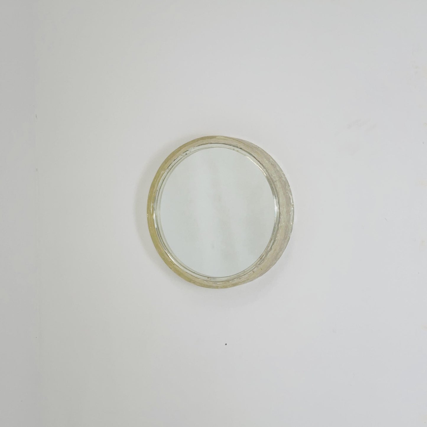 Mid-Century Modern Duscholux Wall Mirror ice glass – 1970s Germany