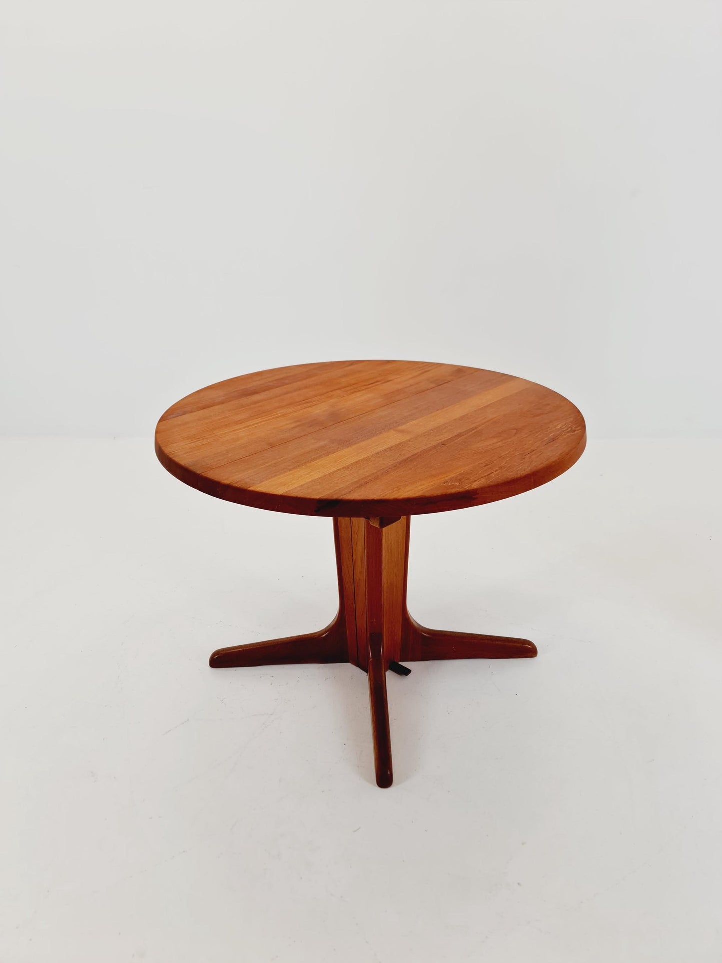 Mid century extendable Danish Modern Solid Teak dining table , 1960s