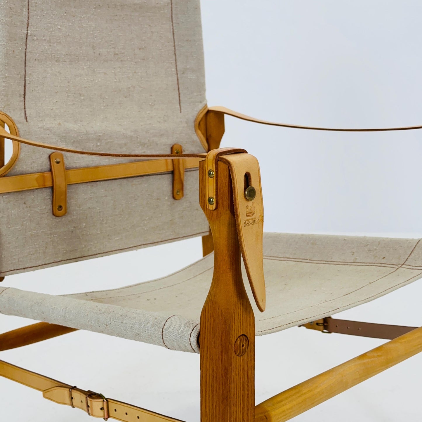 Rare Mid-Century Safari Chair by Bernard Marstaller – Germany 1970s
