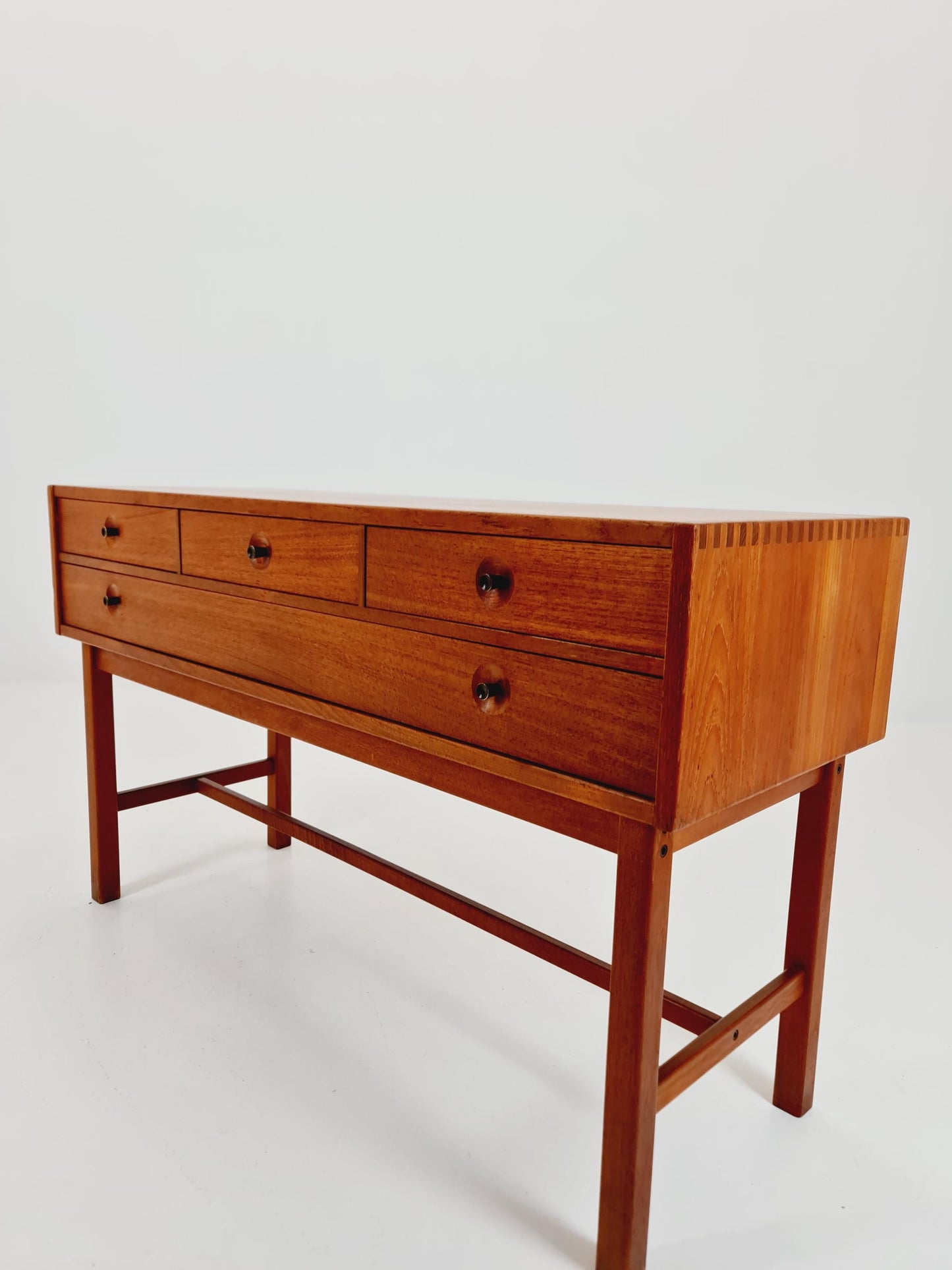 Rare Mid century Dansih Teak Sideboard /chest of Drawers by Nils Jonsson for Trodes , 1960s