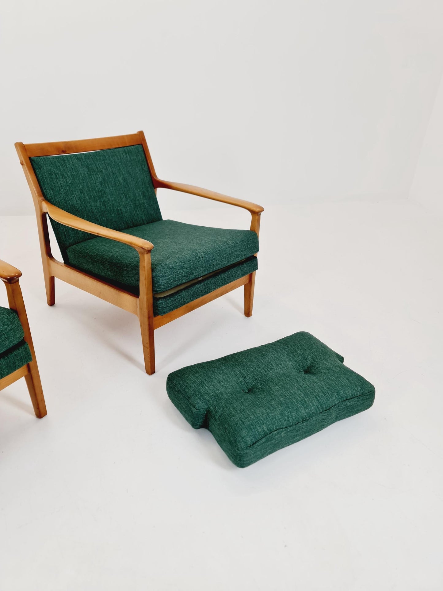 Midcentury easy chairs by Eugen Schmidt for Soloform, Germany, 1960s, Set of 2
