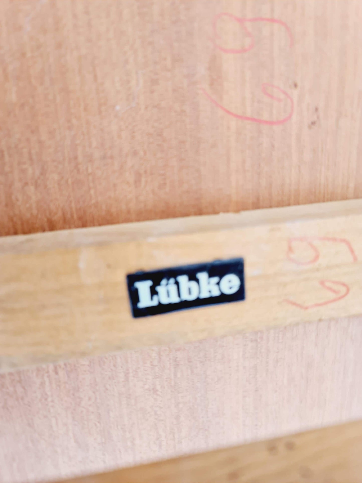 German Teak Dining Table from Lübke, 1960s