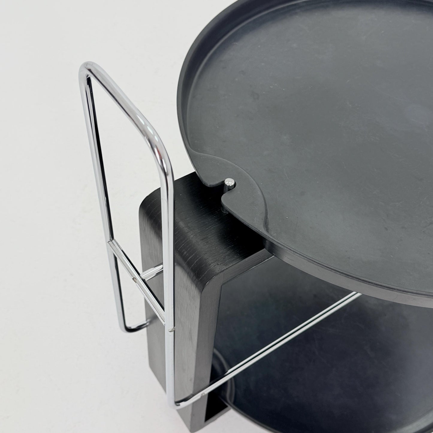 Mid century Rosenthal Service Trolley by Waldemar Rothe – 1980s German Bar Cart with Removable Trays