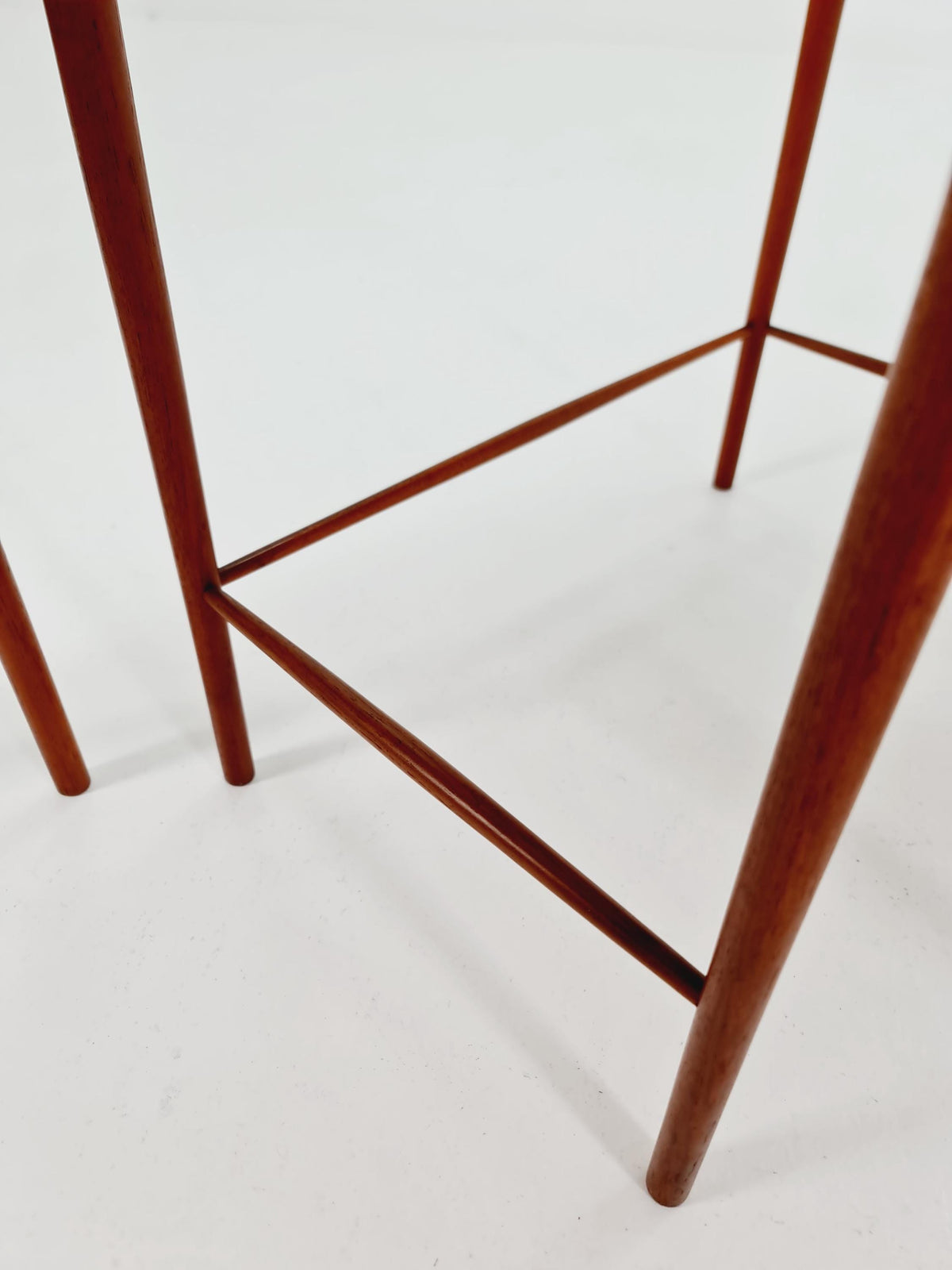 Midcentury Danish teak Nesting Tables by Kaj Winding For P.Jeppesen , 3 Set 1960s