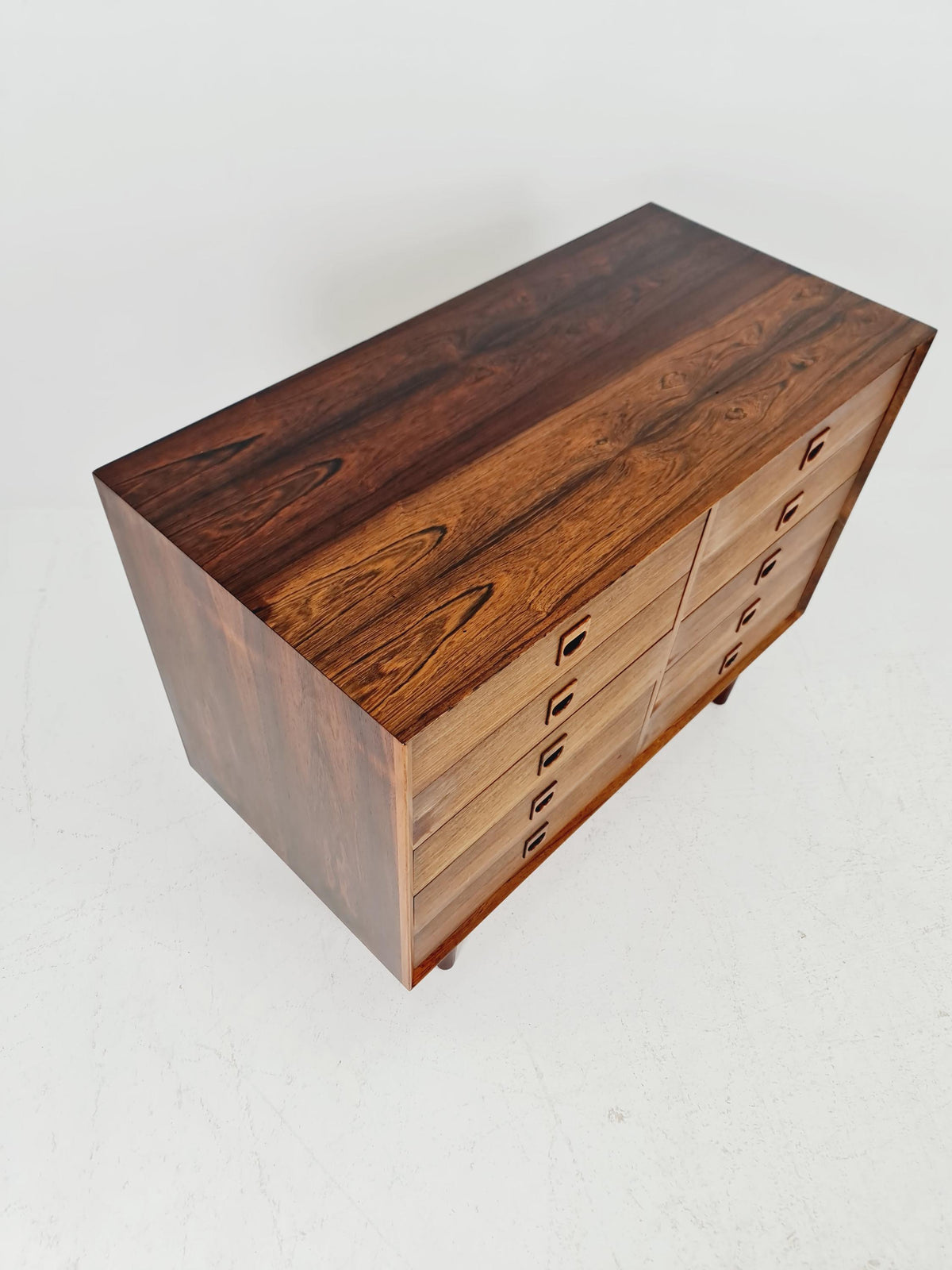 Midcentury danish design chest of drawers / drawer dresser /6 drawers cabinet BY Brouers 1960s