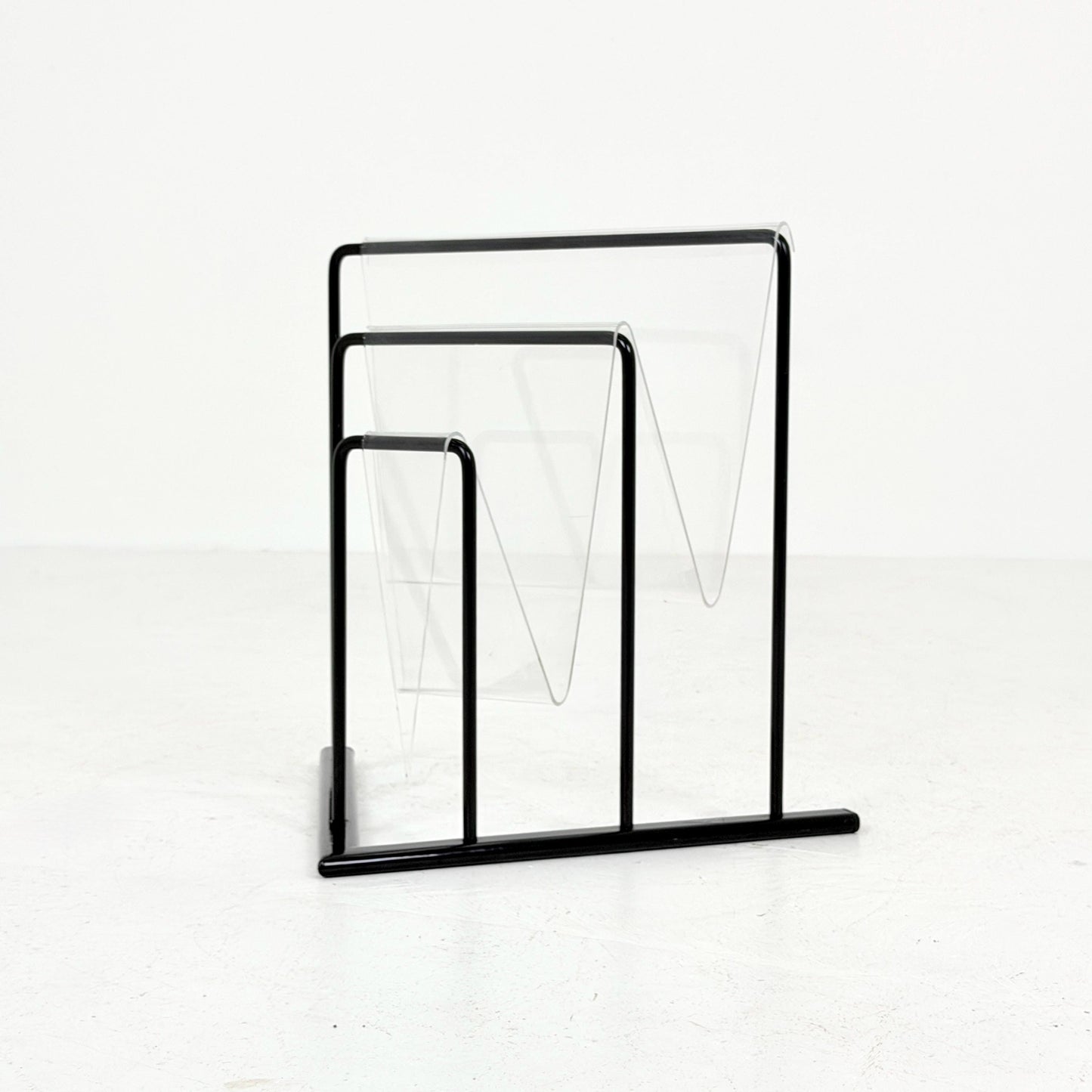 Mid-Century Postmodern Magazine Rack by Markus Börgens for D-Tec, Germany, 1980s
