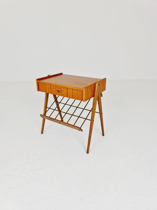 Danish Midcentury Teak Side table/ Bedside table/ Night stand