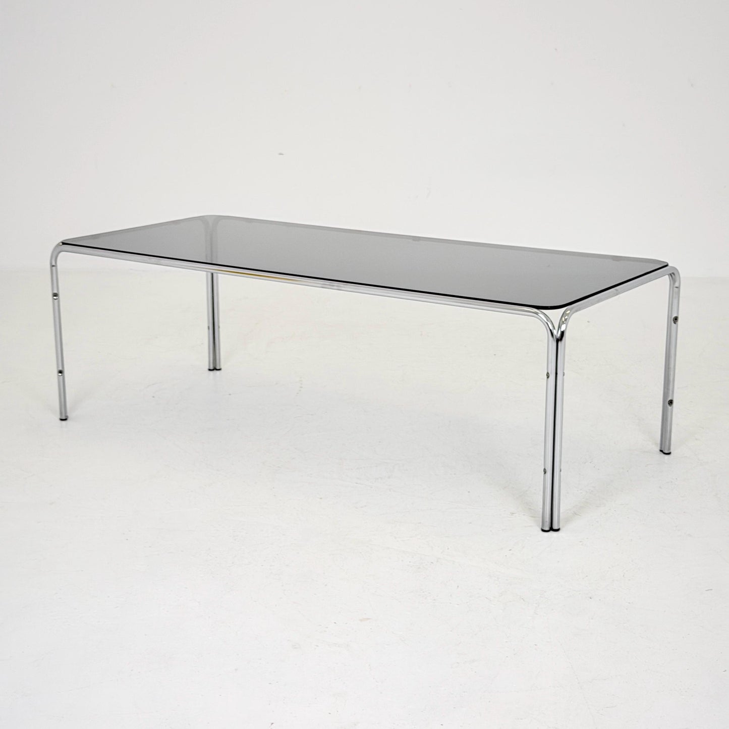 Extra Large mid Century Bauhaus Coffee Table, Huwa-Spiegel Parsol, West Germany 1970s
