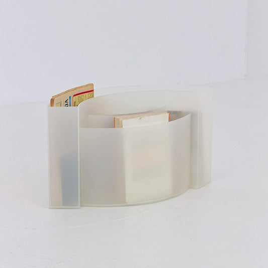 Mid Century Space Age Wave Magazine Rack by Maier Aichen for Authentics, Italy, 1990s