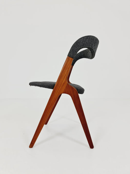 Vintage Danish teak "sonja"chair by johannes Andersen for Vamo ,Sönderborg Denmark , 1960s,