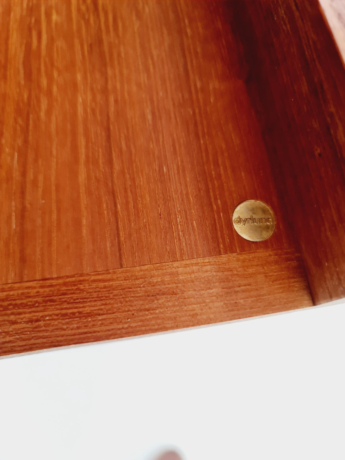 Vintage Dyrlund Danish Teak Wall Unit / Cabinet Tambour Doors 1980s
