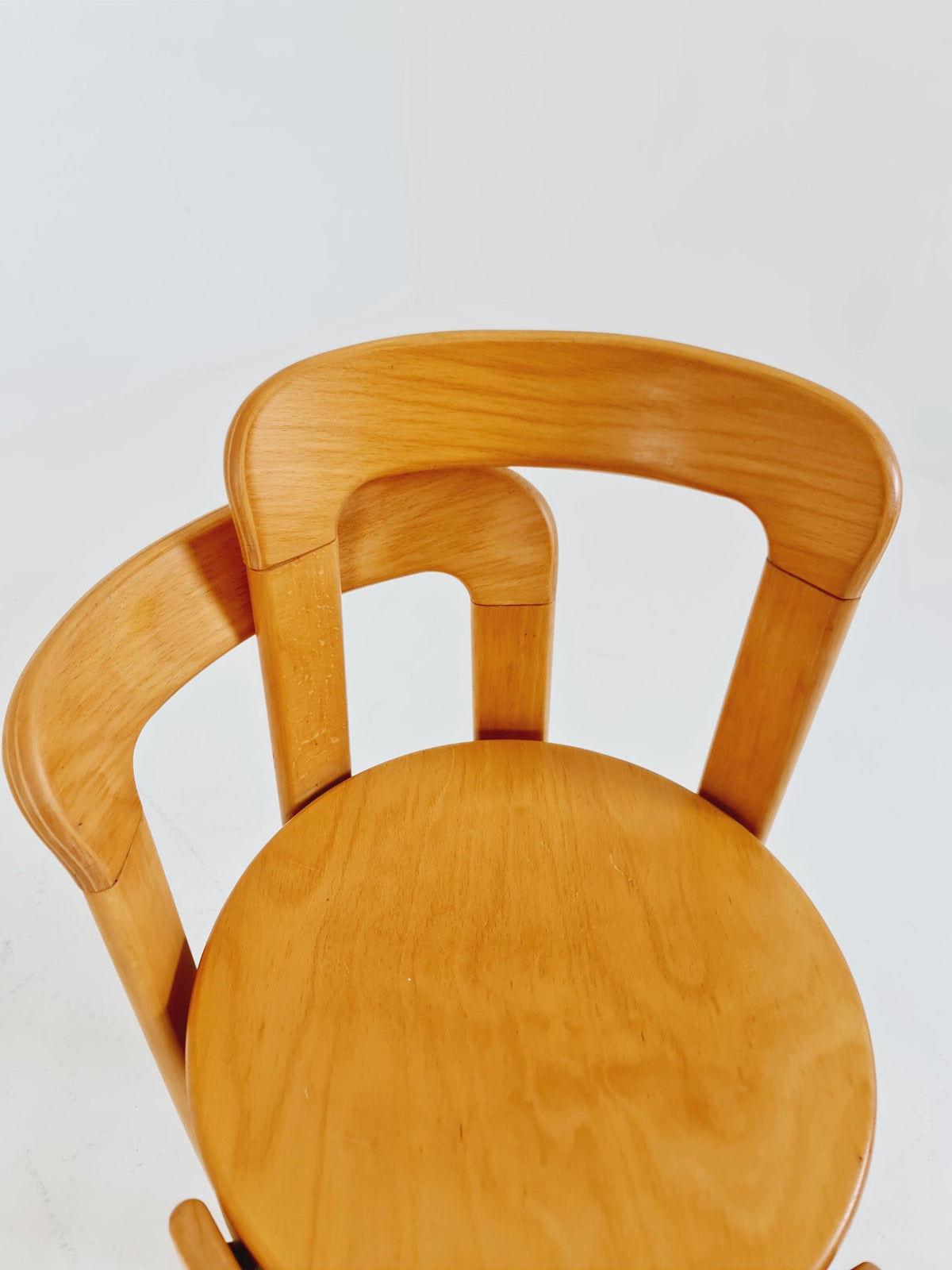 Vintage Dining Chairs By Bruno Rey For Dietiker Switzerland , 1970s, Set of 4