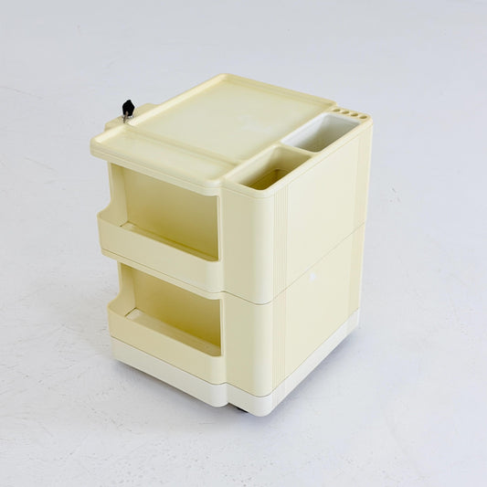 Rare Neolt Superstile Organizer Trolley | Italian Mid Century Storage Cart | Vintage ABS Office Design 1970s.