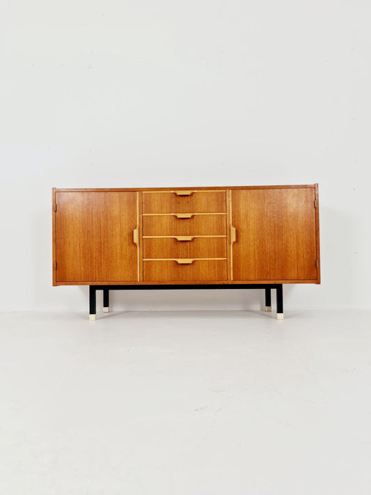 Mid century Modern German teak sideboard by WK möbel, 1960s
