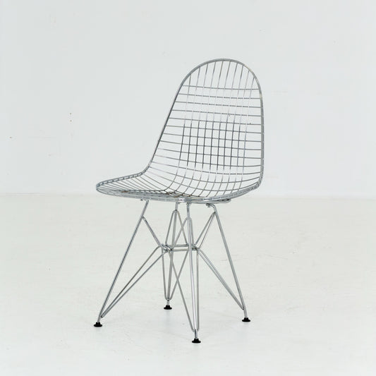 Mid Century Modern Eames DKR Wire Chair by Vitra Germany, 2000s