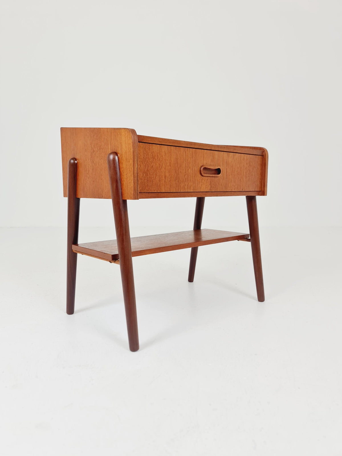 Midcentury Danish teak Side table/ Bedside table, 1960s