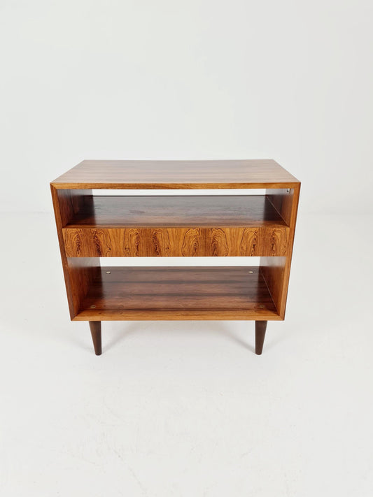 Vintage German Rosewood record cabinet sideboard By Wilhem Renz for Renz Möbler , 1960s