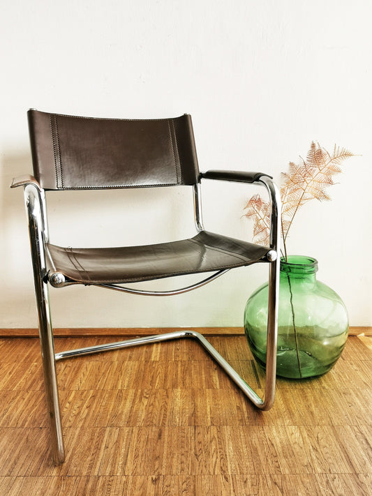 Model MG5 Centro Studi desk chair by Mart Stam & Marcel Breuer for Matteo Grassi, 1970s