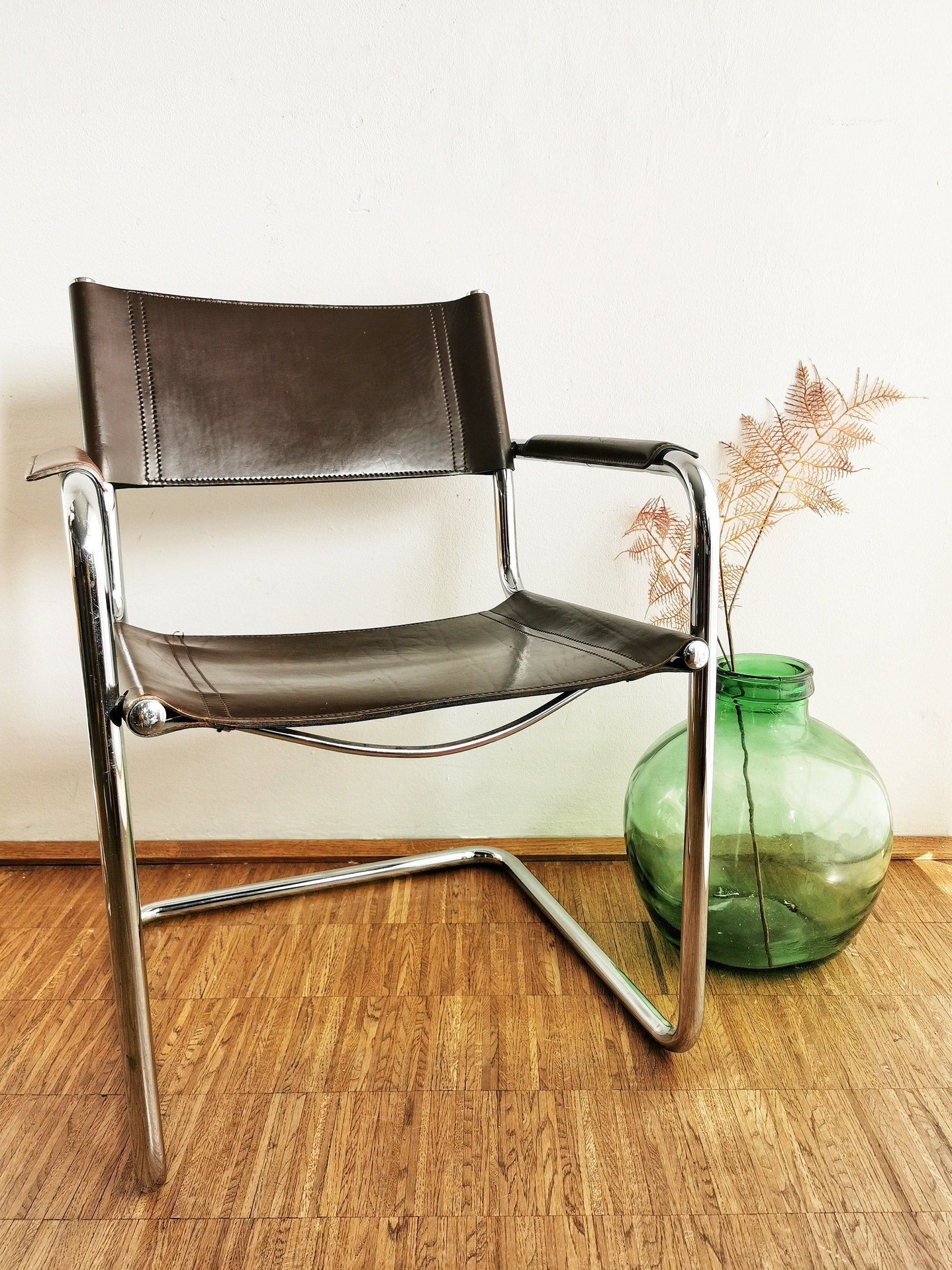 Model MG5 Centro Studi desk chair by Mart Stam & Marcel Breuer for Matteo Grassi, 1970s
