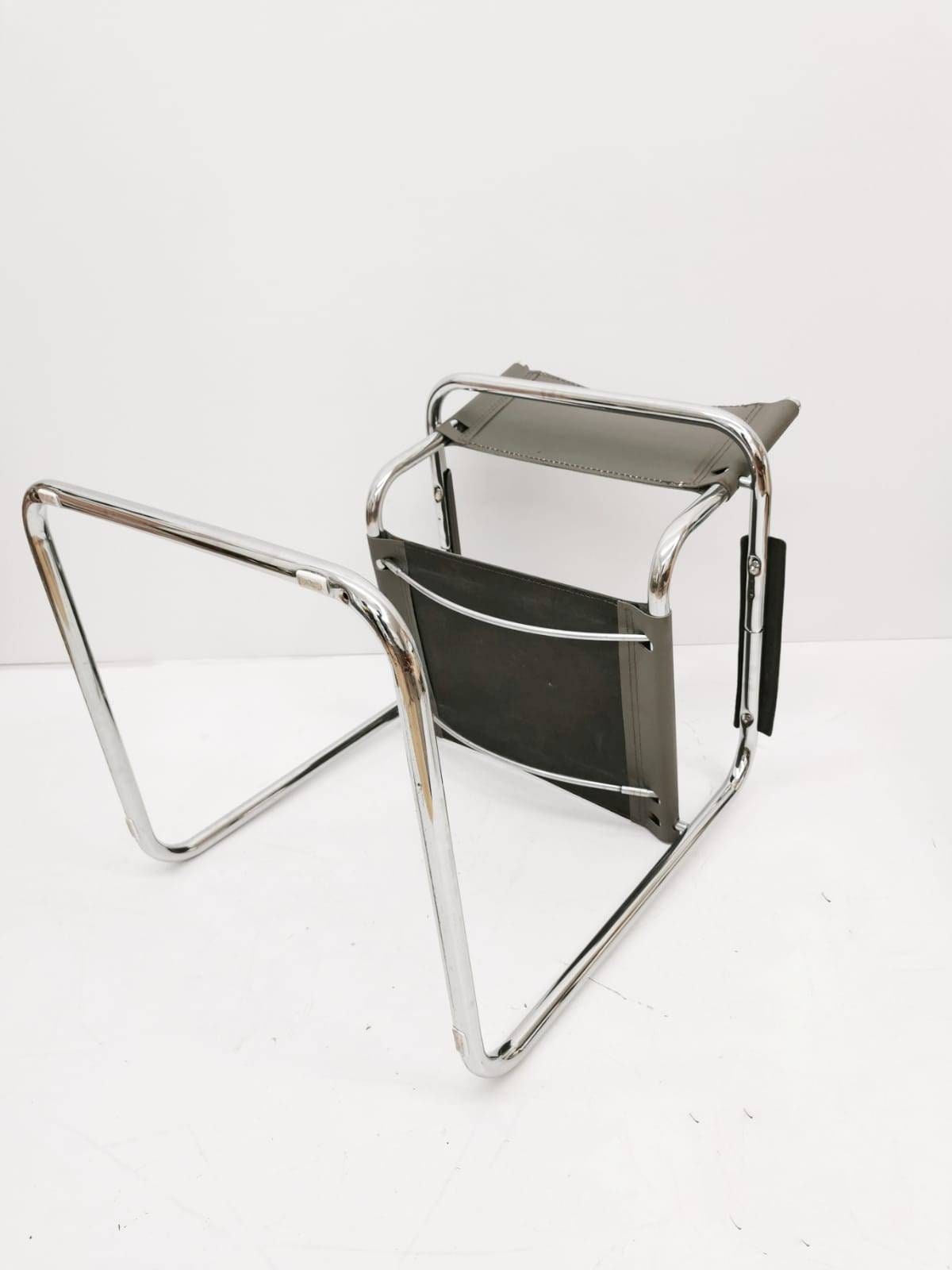 1 of 2 Model MG5 Centro Studi desk chair by Mart Stam & Marcel Breuer for Matteo Grassi, 1970s