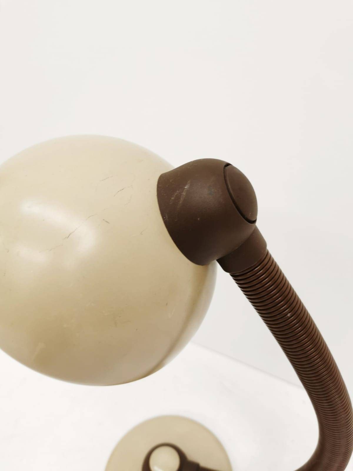 Mid-Century space age Table Lamp by Hustadt Lighting Germany , 1970s