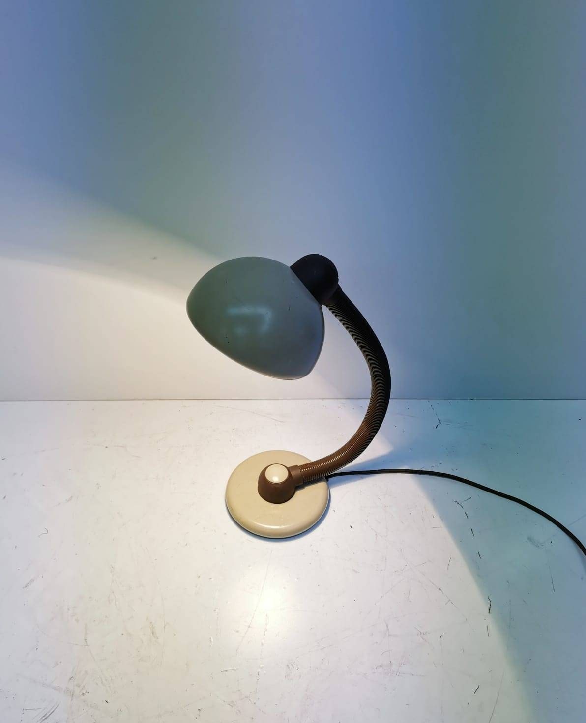 Mid-Century space age Table Lamp by Hustadt Lighting Germany , 1970s