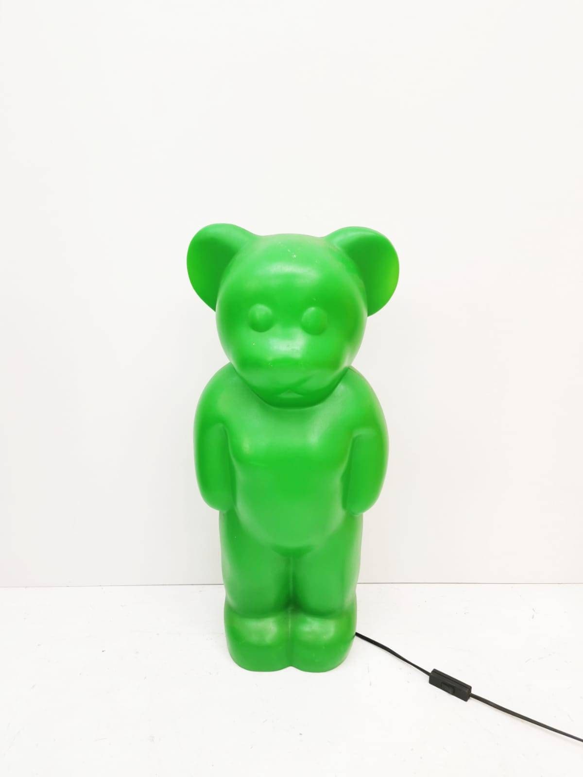 space age Lumi bear german by heico or Flötotto, Haribo Bear lamp vintage Night Lamp From 1970'S retro Children Lighting