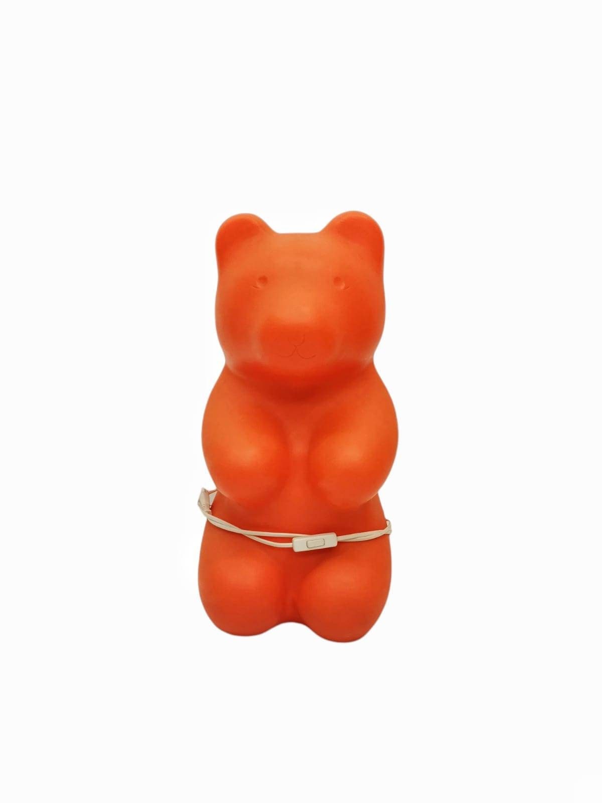 space age Lumi bear german by heico or Flötotto, Haribo Bear lamp vintage Night Lamp From 1970'S retro Children Lighting