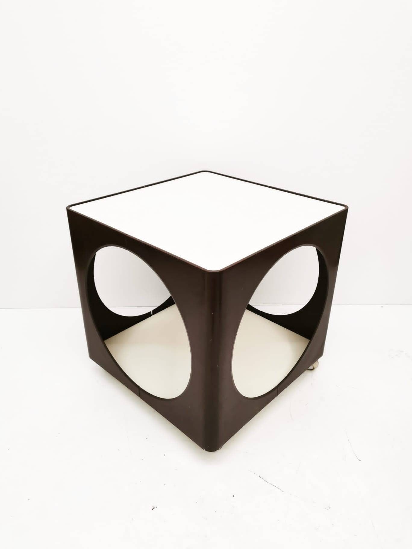 Cubic space age coffee club table 1970s