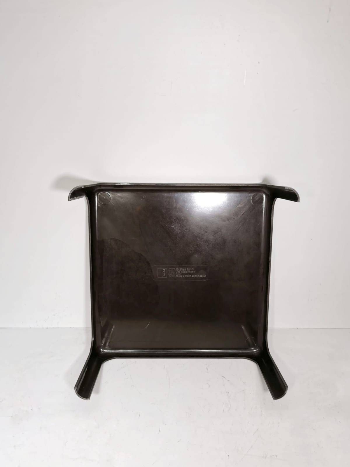 Space age design Elena table by vico magistretti for merta italy 1966