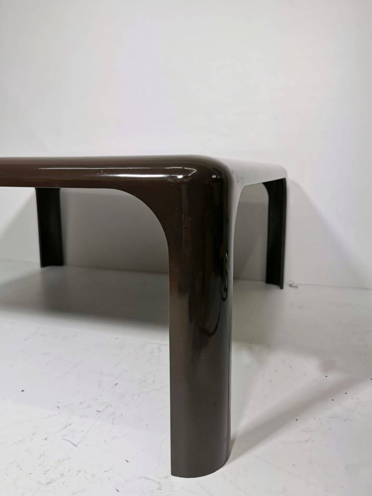 Space age design Elena table by vico magistretti for merta italy 1966