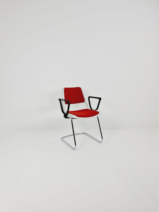 Retro arm chair from the 80s, space age design