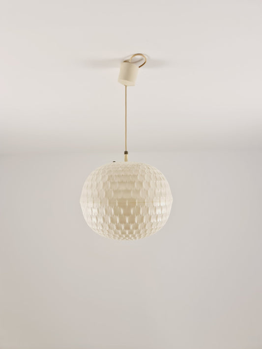 Diamond Pendant lamp By Aloys Gangkofner, For Erco France, 1970s
