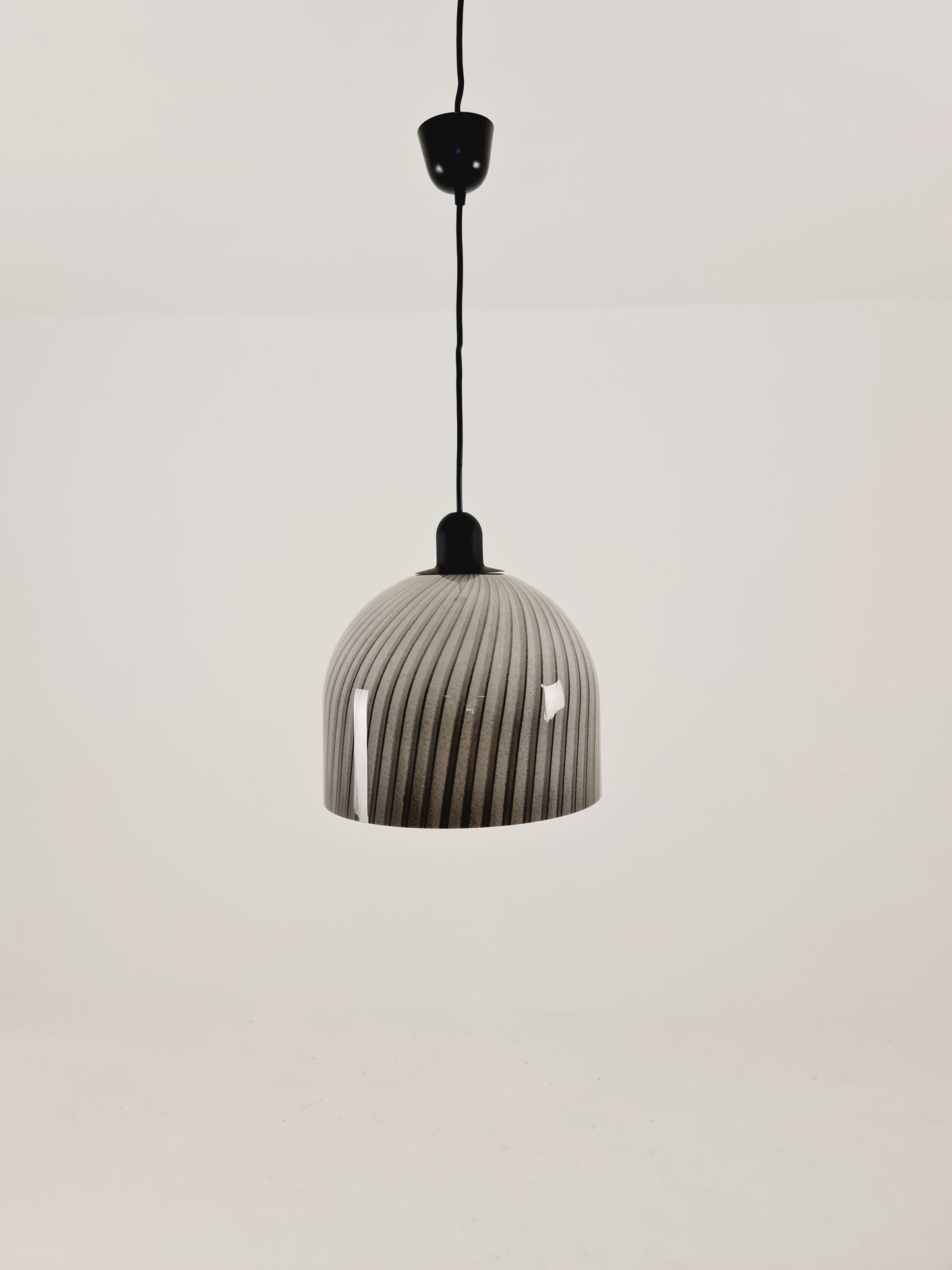 Rare and elegant Mid-Century Modern pendant lamp by Peill & Putzler, Germany, 1970s.
