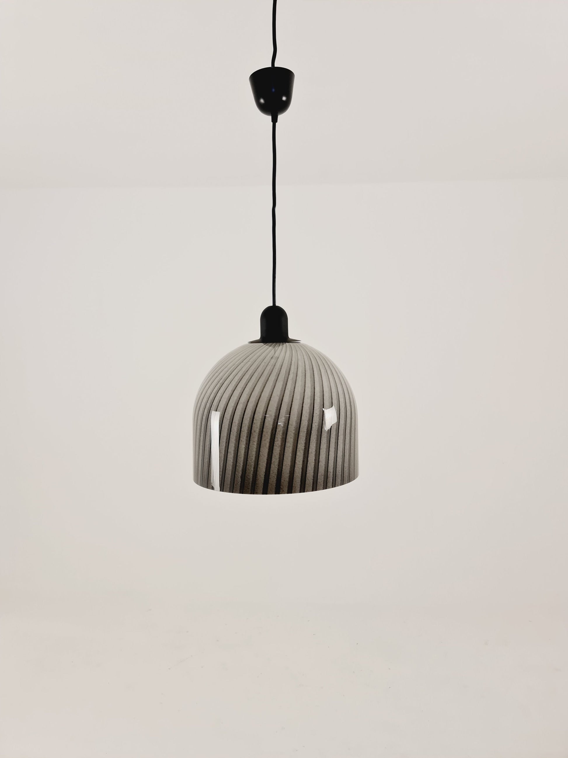 Rare and elegant Mid-Century Modern pendant lamp by Peill & Putzler, Germany, 1970s.