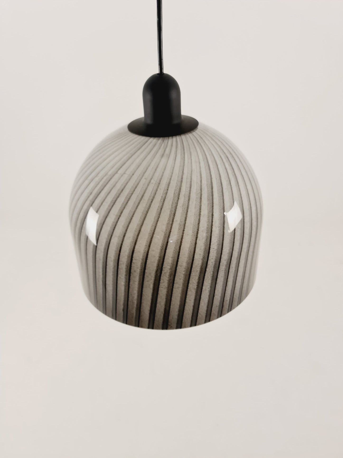 Rare and elegant Mid-Century Modern pendant lamp by Peill & Putzler, Germany, 1970s.