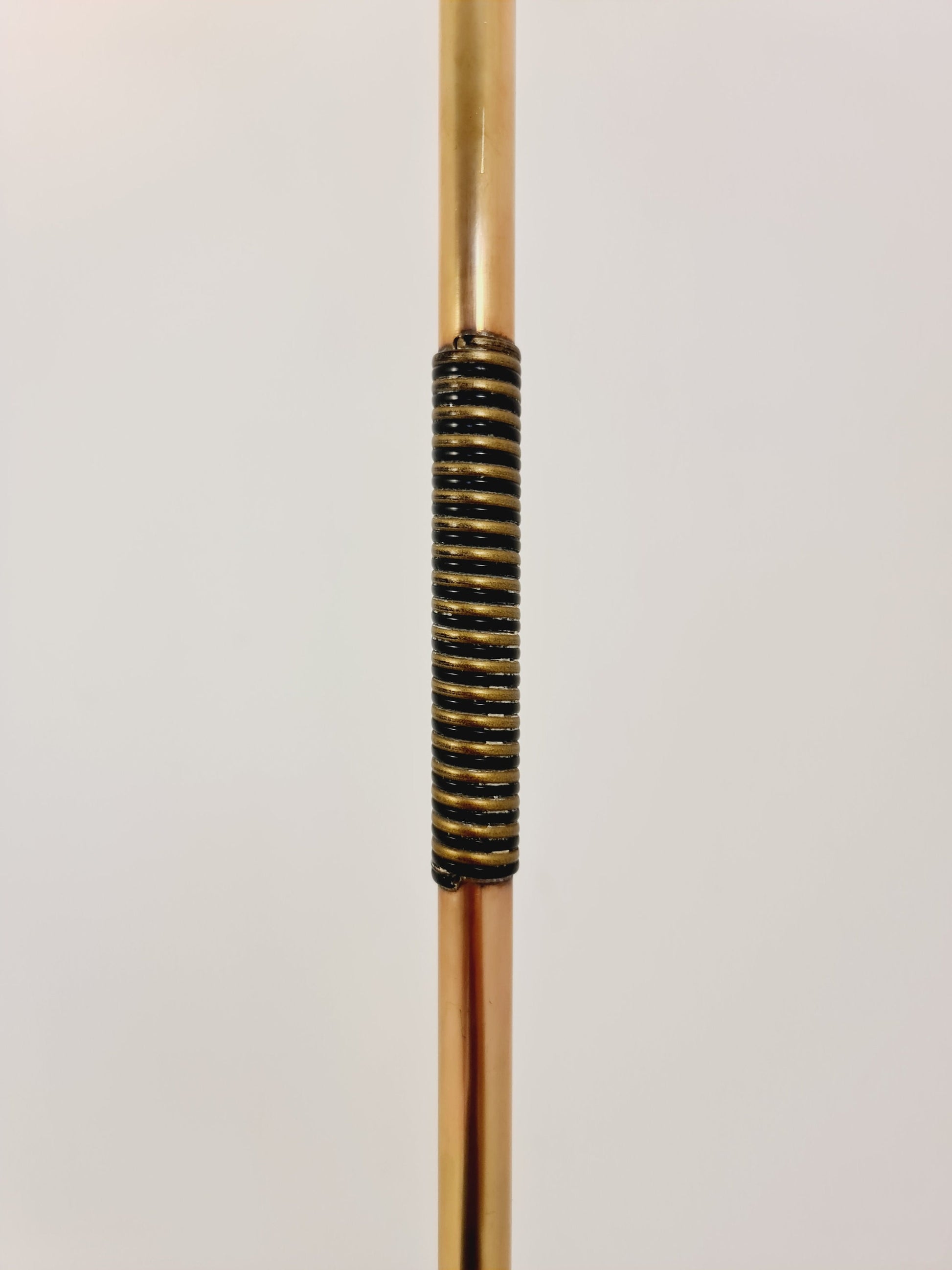 50er Stehlampe (tüten Lampe) Messing flex arme Lampe