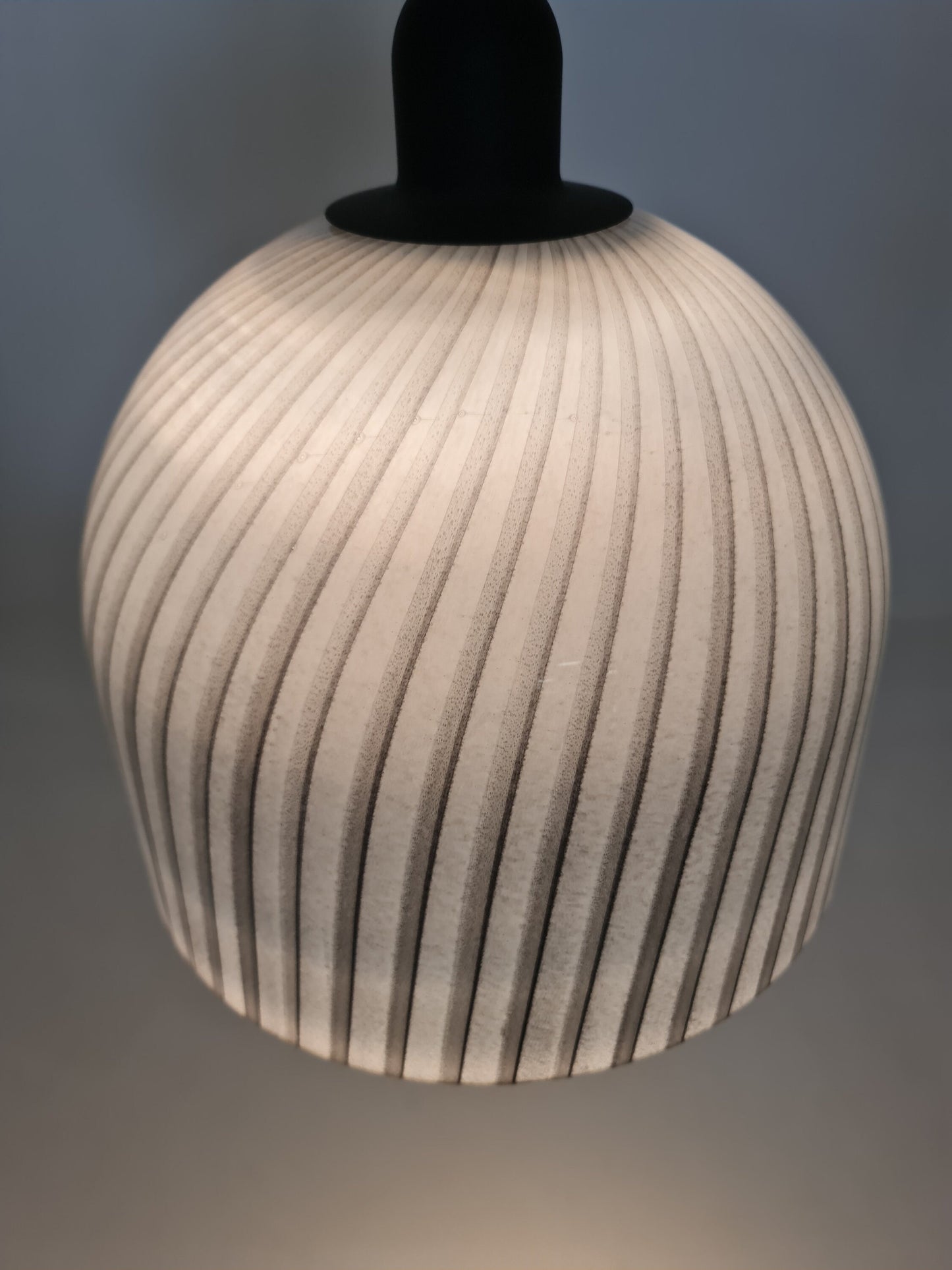 Rare and elegant Mid-Century Modern pendant lamp by Peill & Putzler, Germany, 1970s.