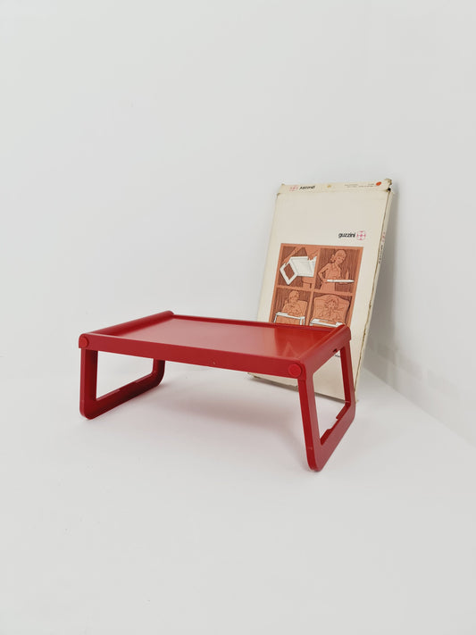 Guzzini Pepito,design Luigi Massoni, side table, breakfast table with original packing 1970s