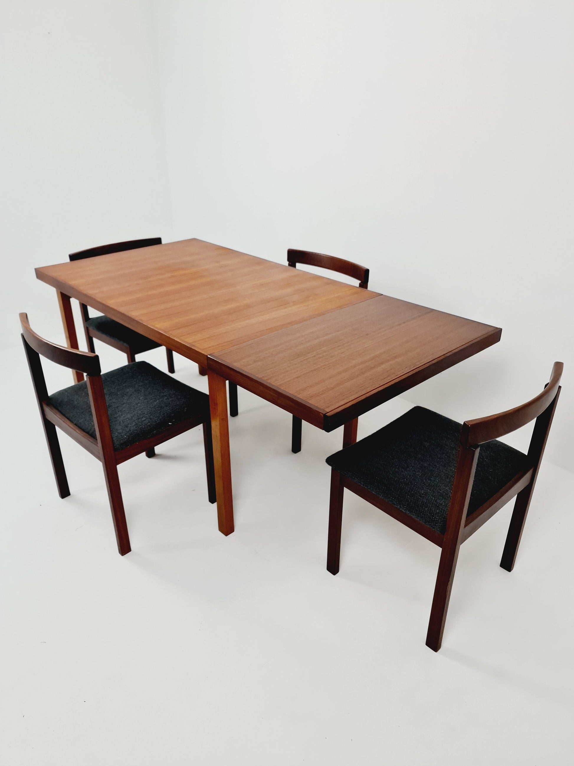 Mid centruy Finland Teak Dining Table & chairs by Pippo for Asko ,1960s