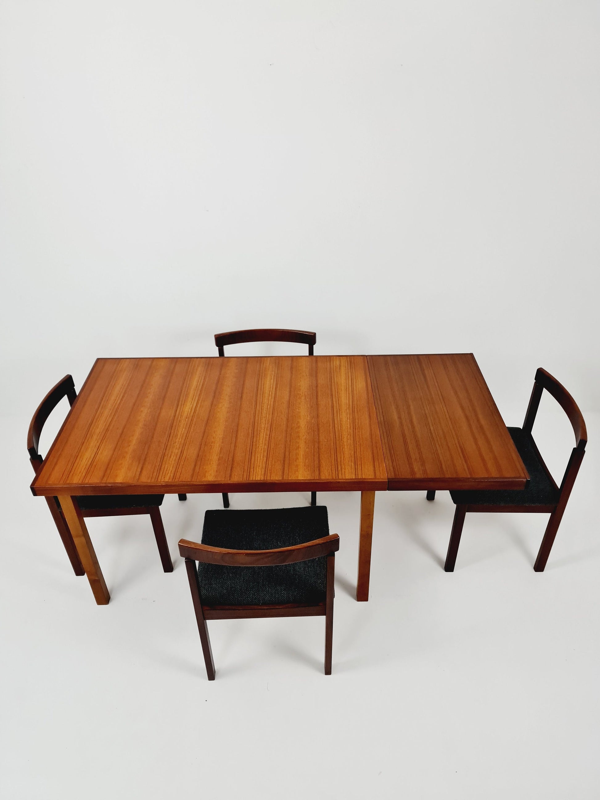 Mid centruy Finland Teak Dining Table & chairs by Pippo for Asko ,1960s