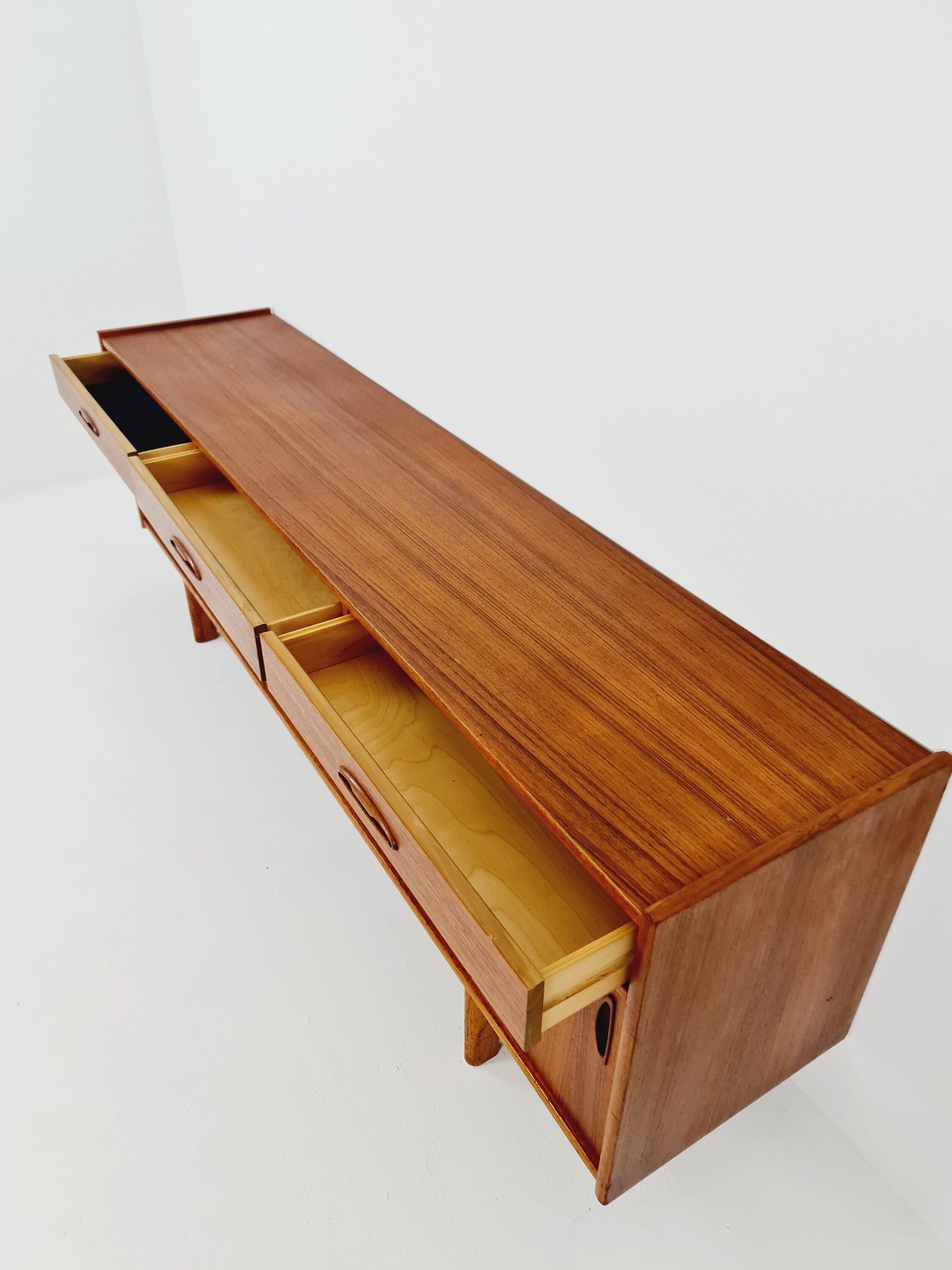 Rare Danish Teak Sideboard by Sven Andersen Møbelfabrik, 1960s
