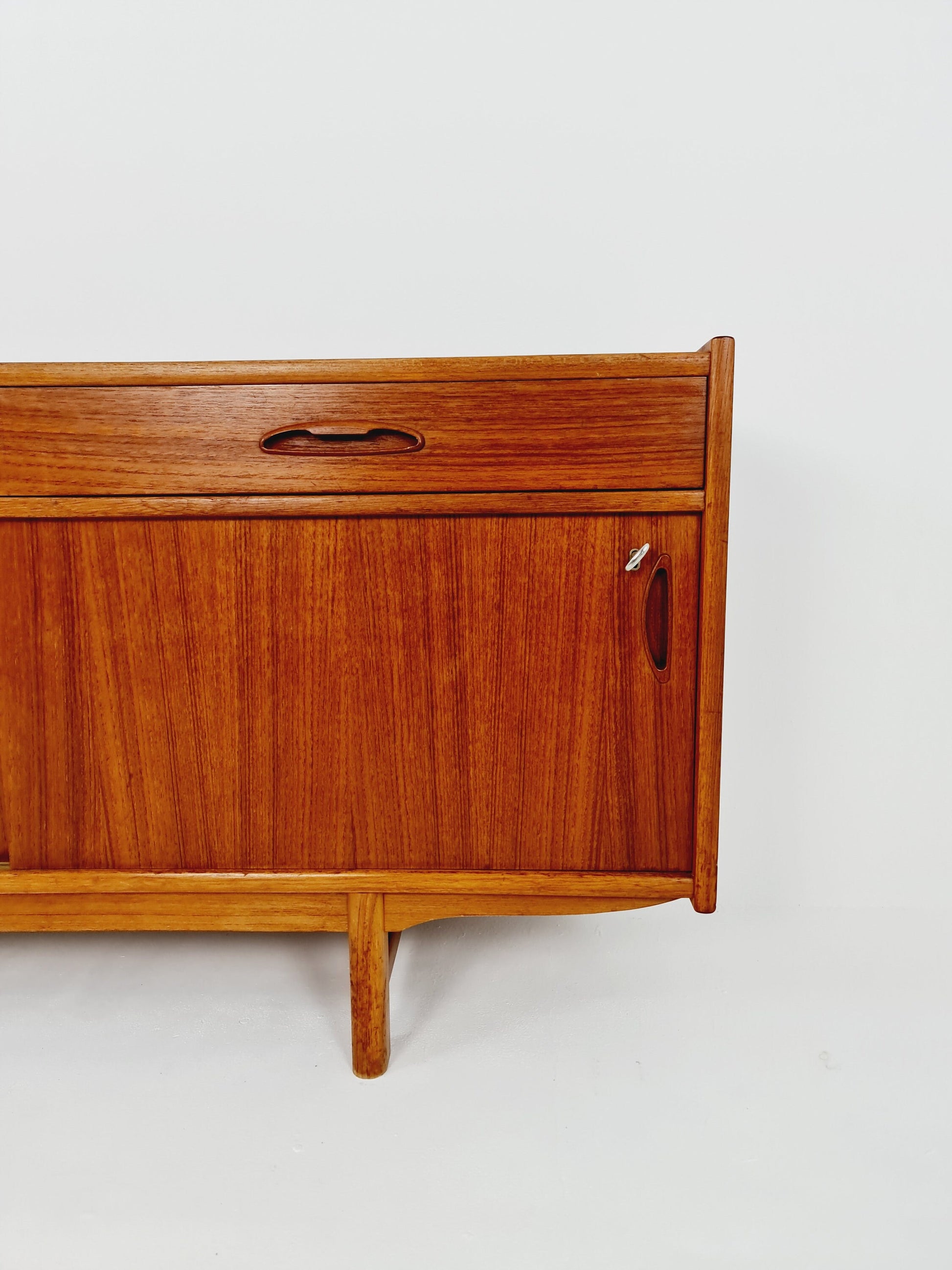 Rare Danish Teak Sideboard by Sven Andersen Møbelfabrik, 1960s