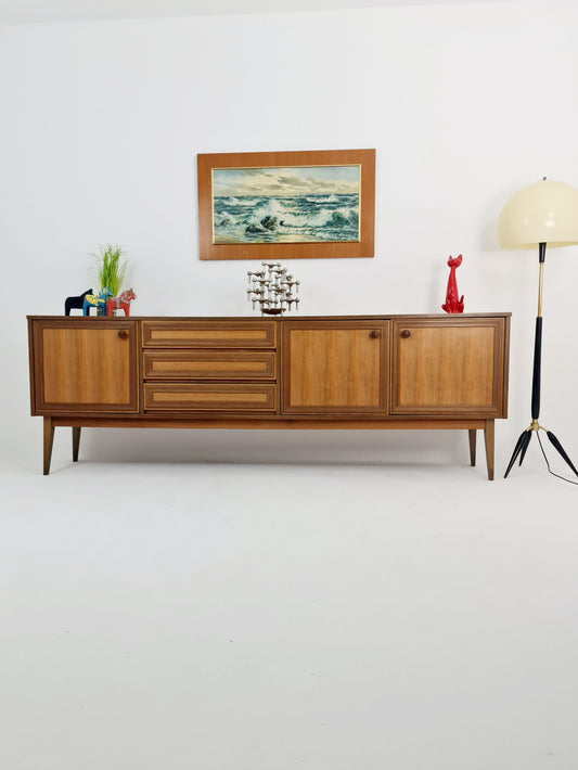 Mid Century Modern Swedish teak Sideboard by Royal, 1960s