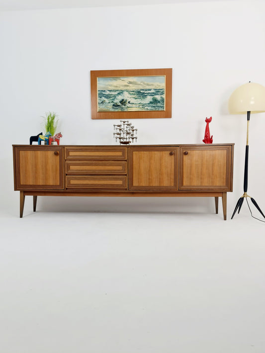 Mid Century Modern Swedish teak Sideboard by Royal, 1960s