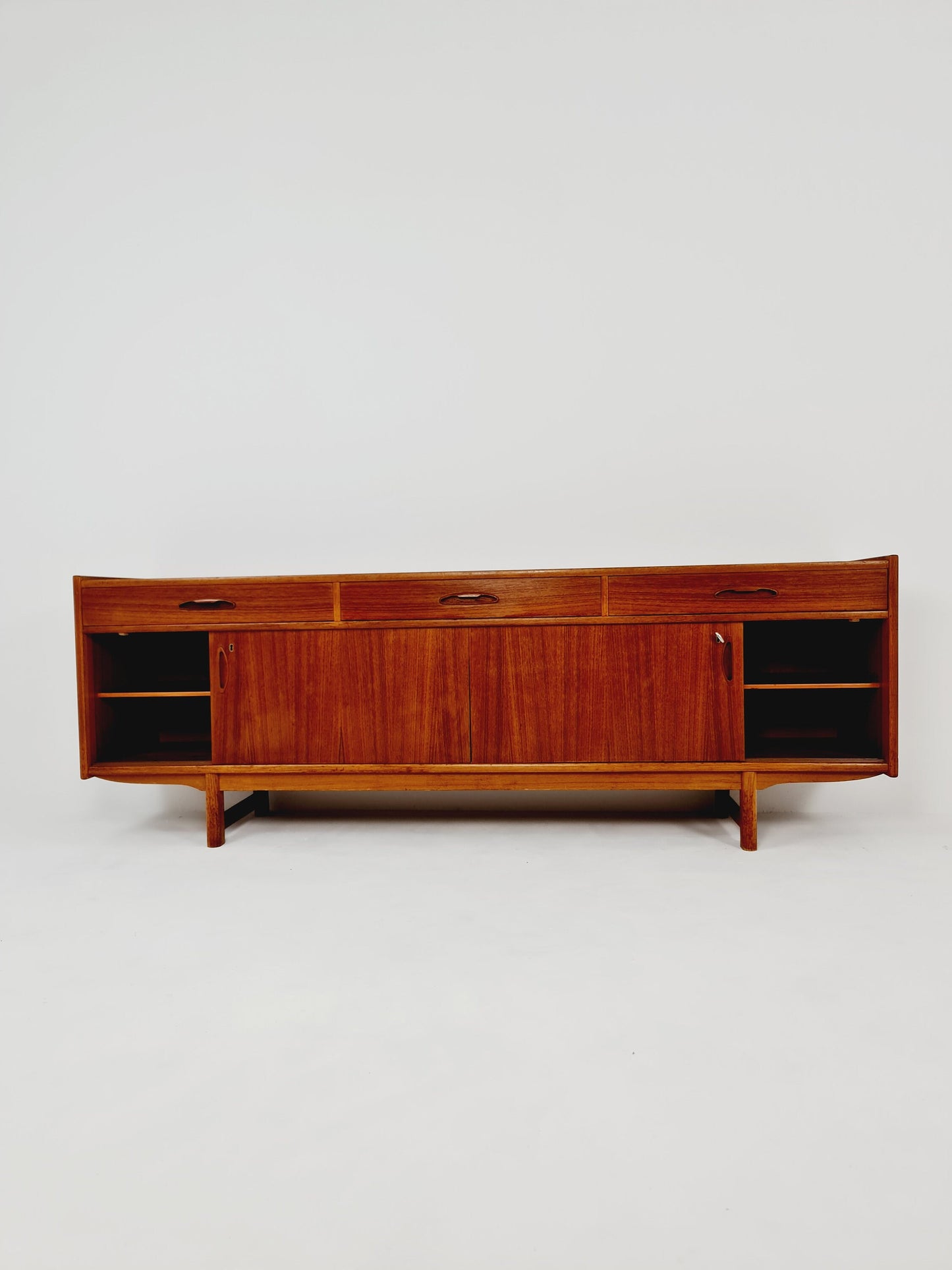 Rare Danish Teak Sideboard by Sven Andersen Møbelfabrik, 1960s